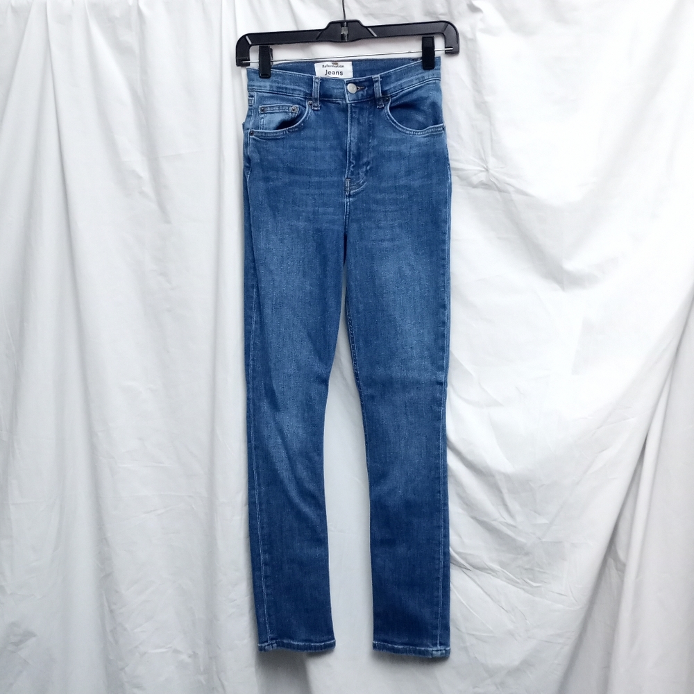 REFORMATION High & Skinny Jeans